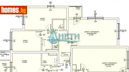 Тристаен, 102m² - Апартамент за продажба - 113384169
