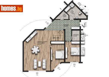 Тристаен, 148m² - Апартамент за продажба - 113551402