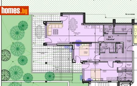 Тристаен, 153m² - Апартамент за продажба - 113585648