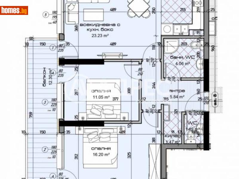 Тристаен, 107m² - Варна, Варна - Апартамент за продажба - АДРЕС НЕДВИЖИМИ ИМОТИ - 113600118
