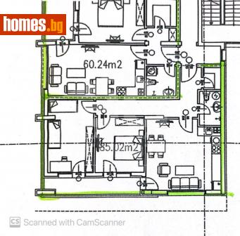Тристаен, 97m² - Апартамент за продажба - 113615811