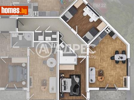 Тристаен, 118m² - Апартамент за продажба - 113628773