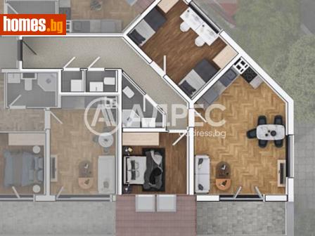 Тристаен, 118m² - Апартамент за продажба - 113628800