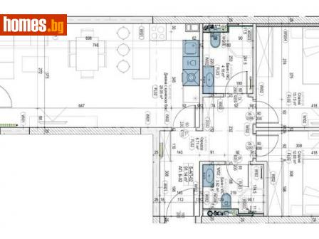 Тристаен, 115m² - Апартамент за продажба - 113628876