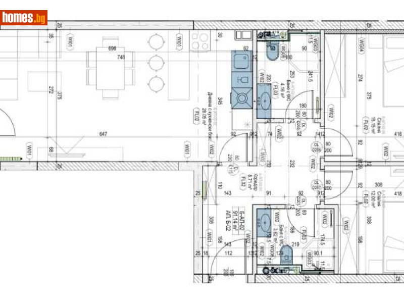Тристаен, 115m² - Жк. Младост 2, София - Апартамент за продажба - ИМОТЕКА АД - 113628876