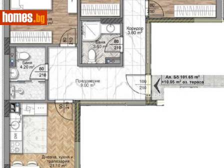 Многостаен, 121m² - Апартамент за продажба - 113628922