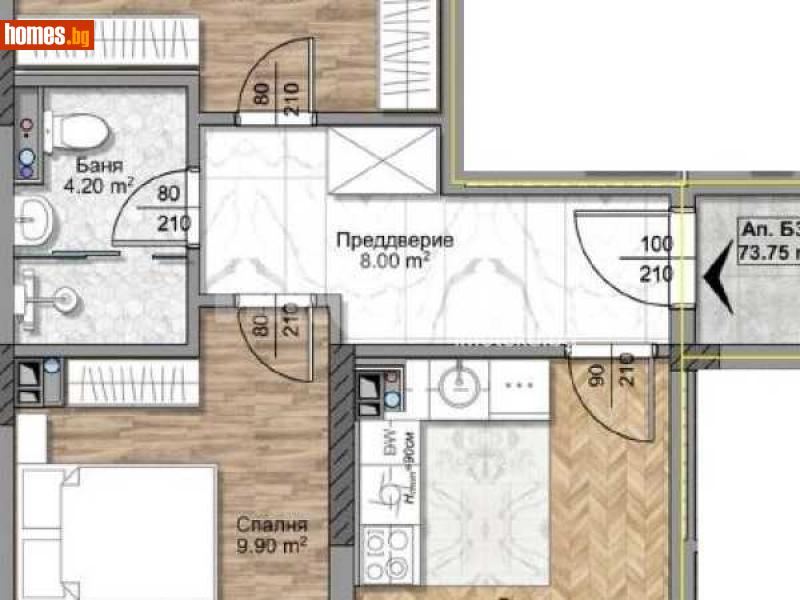 Тристаен, 90m² - Жк. Овча Купел, София - Апартамент за продажба - ИМОТЕКА АД - 113644436