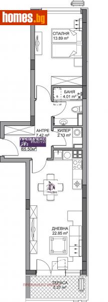 Двустаен, 78m² - Кв. Кършияка, Пловдив - Апартамент за продажба - Превилекс имоти ЕООД - 113674389