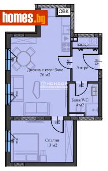 Двустаен, 69m² - Апартамент за продажба - 113722966