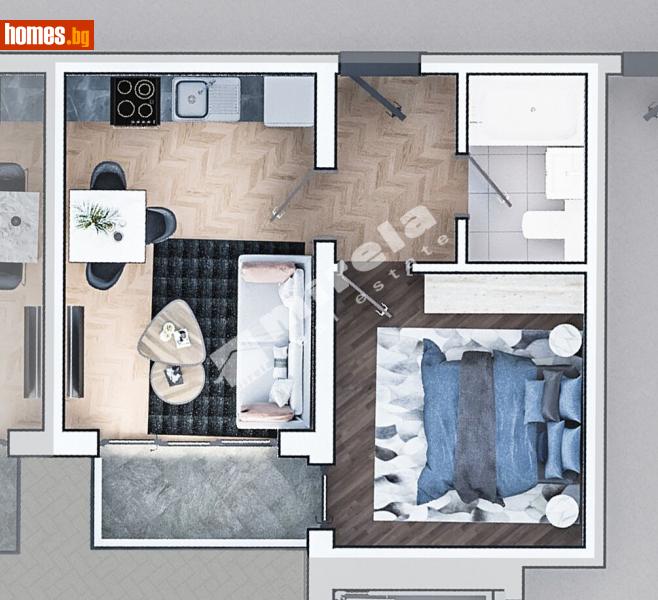Двустаен, 57m² - Жк. Зона Б19, София - Апартамент за продажба - МИРЕЛА - 113759941