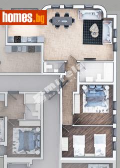 Тристаен, 134m² - Апартамент за продажба - 113759951