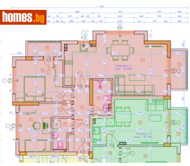Тристаен, 94m² - Апартамент за продажба - 113761741