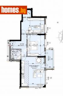 Тристаен, 115m² - Апартамент за продажба - 113865331
