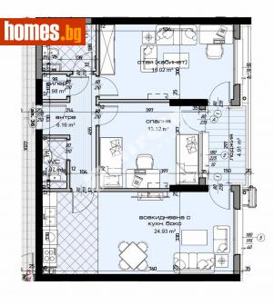 Тристаен, 102m² - Апартамент за продажба - 113865382