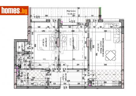 Тристаен, 115m² - Апартамент за продажба - 113881911
