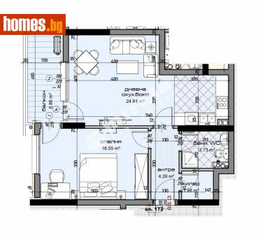 Двустаен, 82m² - Апартамент за продажба - 113881931