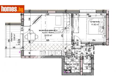 Двустаен, 71m² - Апартамент за продажба - 113881932