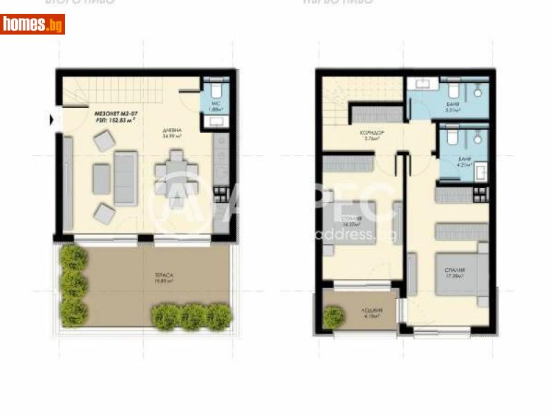 Тристаен, 153m² - , София - град - Апартамент за продажба - АДРЕС НЕДВИЖИМИ ИМОТИ - 113895193