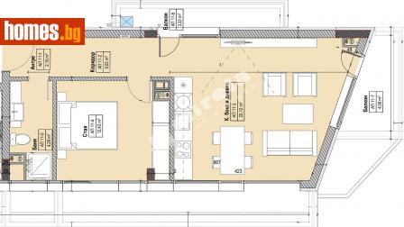 Двустаен, 92m² - Апартамент за продажба - 113895403