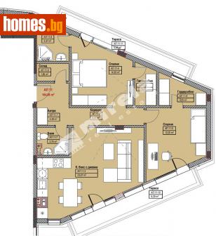 Тристаен, 115m² - Апартамент за продажба - 113895408