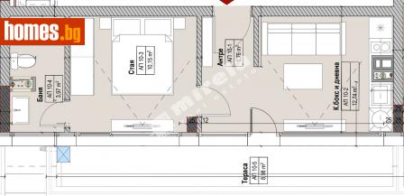 Двустаен, 67m² - Апартамент за продажба - 113895455
