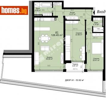 Тристаен, 144m² - Апартамент за продажба - 113941152