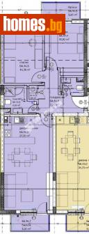 Тристаен, 103m² - Апартамент за продажба - 114031357