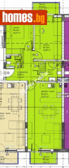 Тристаен, 103m² - Апартамент за продажба - 114031394