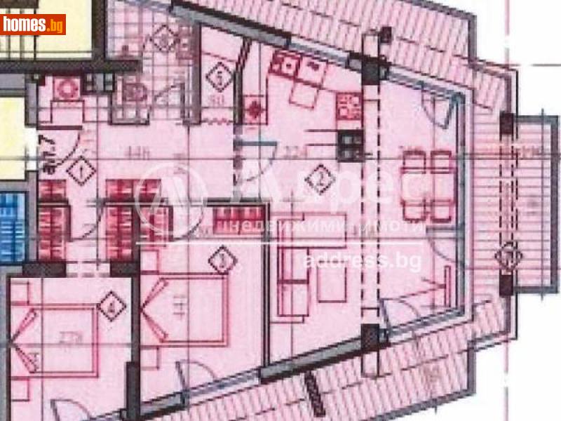 Тристаен, 136m² - Кв. Кръстова Вада, София - Апартамент за продажба - АДРЕС НЕДВИЖИМИ ИМОТИ - 114125022