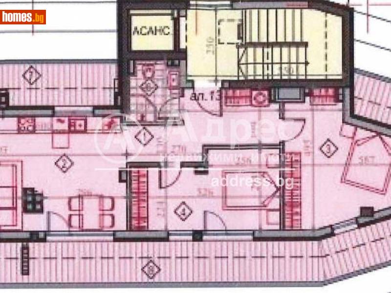 Тристаен, 190m² - Кв. Кръстова Вада, София - Апартамент за продажба - АДРЕС НЕДВИЖИМИ ИМОТИ - 114125027