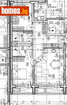 Тристаен, 111m² - Апартамент за продажба - 114160057