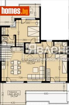 Тристаен, 163m² - Апартамент за продажба - 114390226