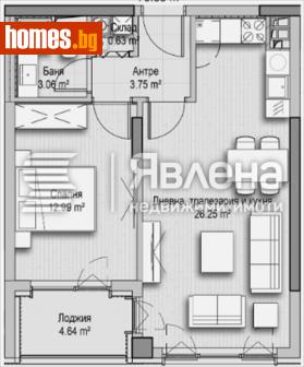 Двустаен, 74m² - Апартамент за продажба - 114438596