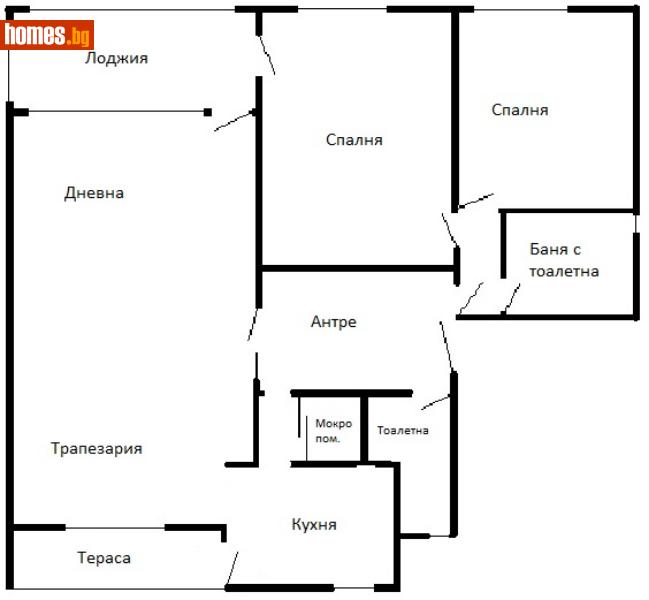 Тристаен, 125m² - снимка 10