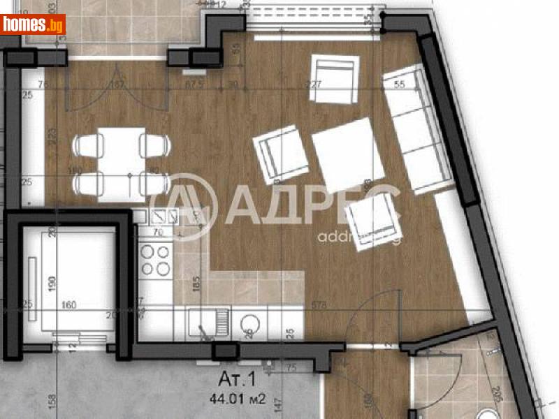 Едностаен, 55m² - Жк. Левски В, София - Апартамент за продажба - АДРЕС НЕДВИЖИМИ ИМОТИ - 114658647
