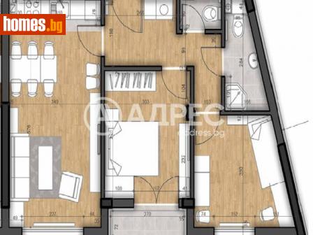 Тристаен, 86m² - Апартамент за продажба - 114658649