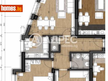 Тристаен, 116m² - Апартамент за продажба - 114658651