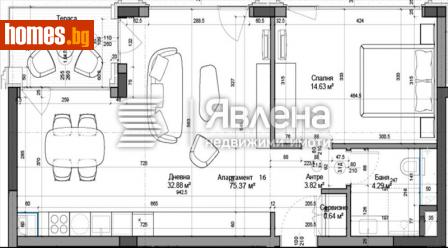 Двустаен, 86m² - Апартамент за продажба - 114659759