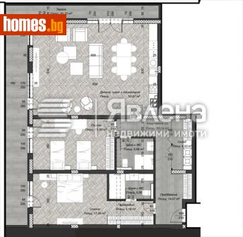 Тристаен, 212m² - Апартамент за продажба - 114689236