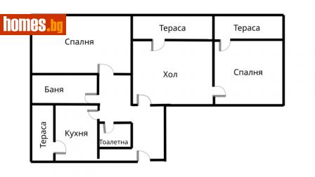 Двустаен, 85m² - Апартамент за продажба - 114779025
