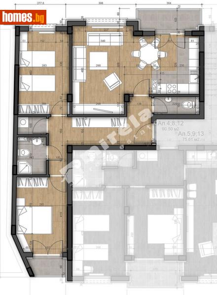 Тристаен, 115m² - Жк. Левски В, София - Апартамент за продажба - МИРЕЛА - 114973694
