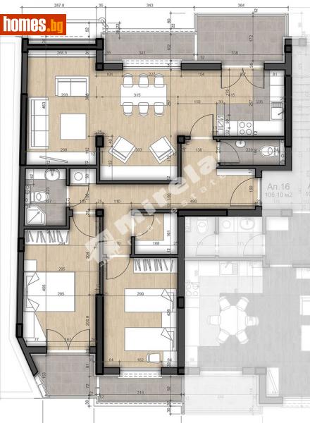Тристаен, 134m² - Жк. Левски В, София - Апартамент за продажба - МИРЕЛА - 114973704