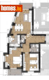 Тристаен, 120m² - Апартамент за продажба - 114973729