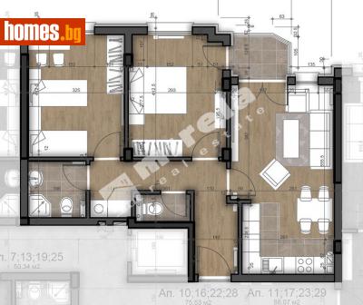 Тристаен, 97m² - Апартамент за продажба - 114973789