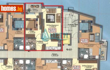Двустаен, 81m² - Апартамент за продажба - 115029164