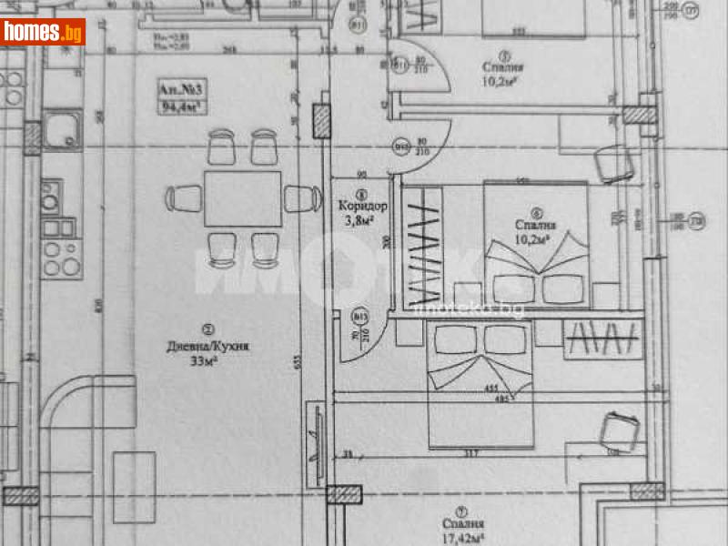 Многостаен, 107m² - Жк. Младост 4, София - Апартамент за продажба - ИМОТЕКА АД - 115193442