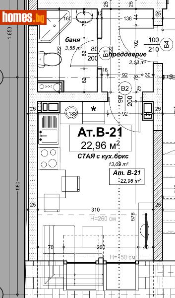 Едностаен, 33m² - Жк. Дружба 1, София - Апартамент за продажба - C.T. - 115194902