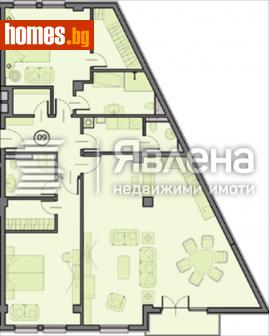 Тристаен, 190m² - Апартамент за продажба - 115226654