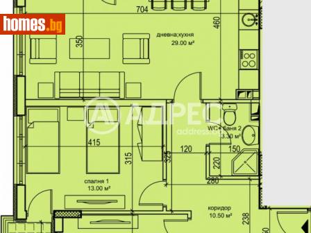 Тристаен, 106m² - Апартамент за продажба - 115241215