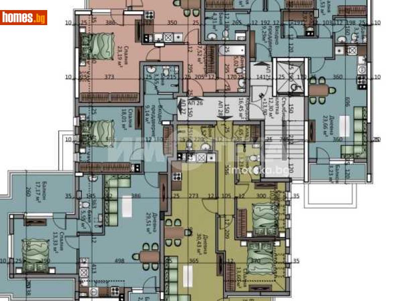 Тристаен, 133m² -  Люлин Център, София - Апартамент за продажба - ИМОТЕКА АД - 115241627